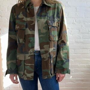 Vintage Camouflage Jacket